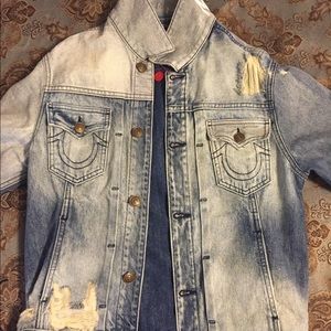 True Religion Distressed Jacket